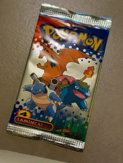 pokemon lamincards lamincard pack booster kanto edibas 2005 new sealed set ITA - Image 3