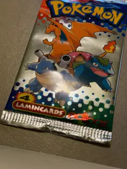 pokemon lamincards lamincard pack booster kanto edibas 2005 new sealed set ITA - Image 4