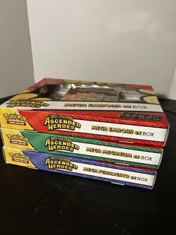 Pokemon Mega Evolution Ascended Heroes Mega ex Box Set of 3 - Image 1
