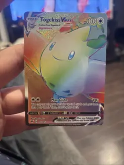Pokemon Togekiss VMAX 191/185 Swsh04 Vivid Voltage Secret Rare Holo 310 HP - Image 1