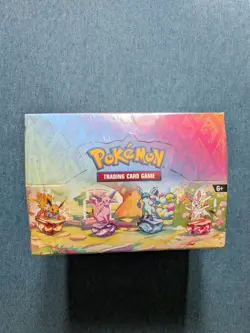 Prismatic Evolutions Mini Tin Display 8 Tins 16 Packs Pokemon TCG New Sealed - Image 1