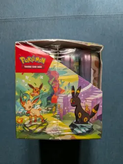 Prismatic Evolutions Mini Tin Display 8 Tins 16 Packs Pokemon TCG New Sealed - Image 3