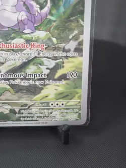 Nidoking 174/165 Sv: Scarlet & Violet 151 Illustration Rare Full Art Holo ENG - Image 4