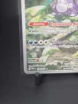 Nidoking 174/165 Sv: Scarlet & Violet 151 Illustration Rare Full Art Holo ENG - Image 5