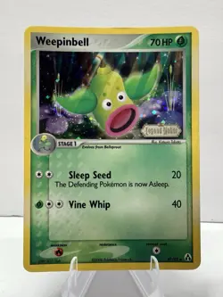 The Pokemon Company Weepinbell 47/92 Legend Maker Reverse Holo Uncommon 70 HP - Image 1