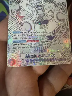 One Piece Monkey D. Luffy SP 3rd Anniversary OP11 OP05-119 - Image 5