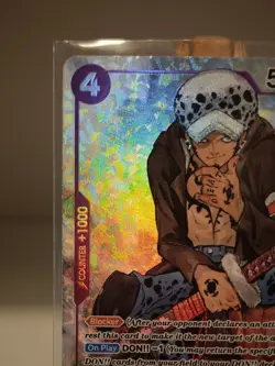 One Piece TCG- Trafalgar Law, ST10-010 TREASURE RARE, NM or Better. - Image 2