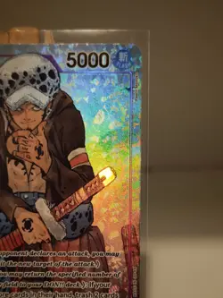One Piece TCG- Trafalgar Law, ST10-010 TREASURE RARE, NM or Better. - Image 3