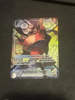 Marshall D. Teach OP16-080 Alternate Art Leader | NM One Piece English | - Image 1