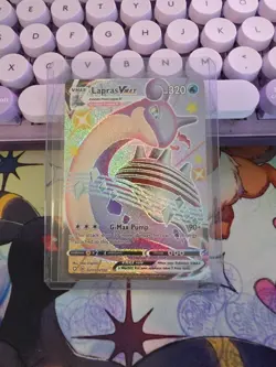 Lapras VMAX SV111/SV122 Shining Fates Shiny Vault Full Art Pokemon Card NM - Image 1