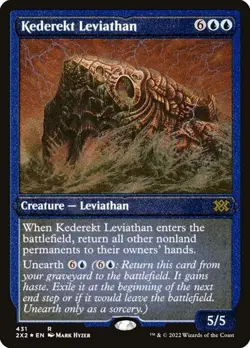Kederekt Leviathan - Foil Etched 2X2 NM MTG - Image 1