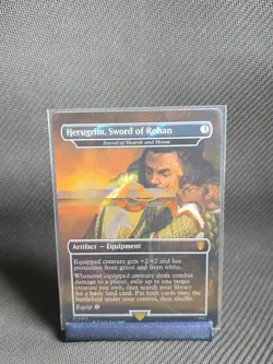 Herugrim, Sword of Rohan - Sword of Hearth and Home (Surge Foil) Commander - Image 1