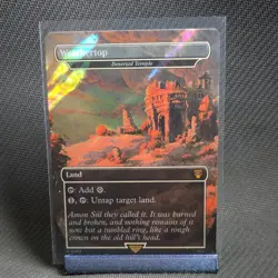 Wizards of the Coast Weathertop Full Art Foil Mythic M21 EN #0393 MTG - Image 1