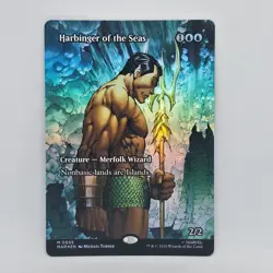 Harbinger of the Seas M 0055 Marvel Super Heroes Magic the Gathering (FOIL) - Image 1