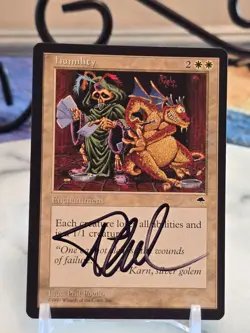 MTG Humility Tempest Regular (ARTIST SIGNED) (PHIL FOGLIO) LP - Image 1