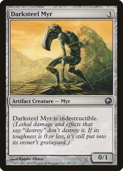 MTG - Darksteel Myr - Scars of Mirrodin - Magic the Gathering - Image 1