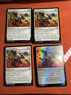 Ajani’s Response - Mtg: Secrets of Strixhaven (SOS) - C 0006 (x4) *1 Foil - Image 1