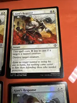Ajani’s Response - Mtg: Secrets of Strixhaven (SOS) - C 0006 (x4) *1 Foil - Image 3