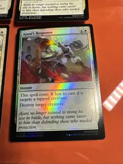 Ajani’s Response - Mtg: Secrets of Strixhaven (SOS) - C 0006 (x4) *1 Foil - Image 5
