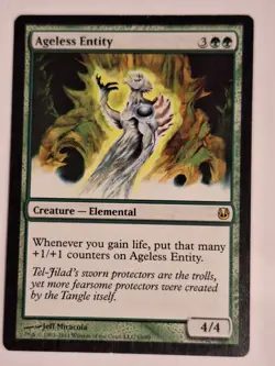 Ageless Entity - Duel Decks: Ajani vs. Nicol Bolas Magic the Gathering MTG Nice! - Image 1
