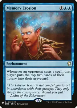 Memory Erosion - CM2 Reprint (PLST) The List - NM - Image 1
