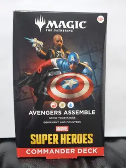 Magic The Gathering Marvel Super Heroes Commander Deck Avengers Assemble! NEW! - Image 2