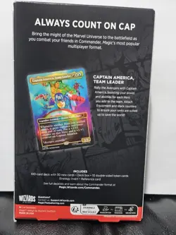 Magic The Gathering Marvel Super Heroes Commander Deck Avengers Assemble! NEW! - Image 4