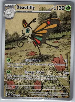 Beautifly 219/217 ME: Ascended Heroes - Pokemon Card - NM - Image 1