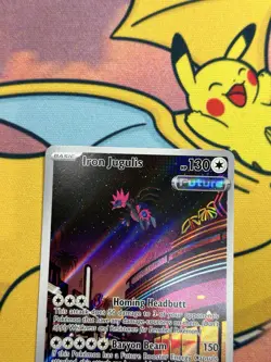 Pokemon TCG Iron Jugulis 216/182 Paradox Rift Set Near Mint - Image 2