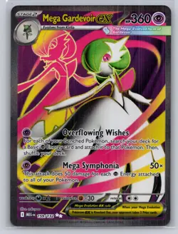 Mega Gardevoir ex 159/132 Ultra Rare Mega Evolution Pokemon Holo Near Mint - Image 1