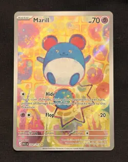 Pokemon TCG Marill 232/217 Me: Ascended Heroes IR Holo Full Art English 2026 - Image 1