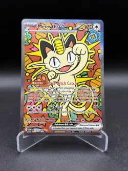 Meowth ex 121/088 Perfect Order SIR Pokemon TCG English (NM/M) #1 - Image 1