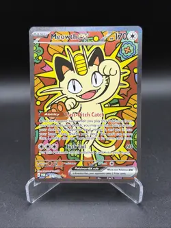 Meowth ex 121/088 Perfect Order SIR Pokemon TCG English (NM/M) #2 - Image 1