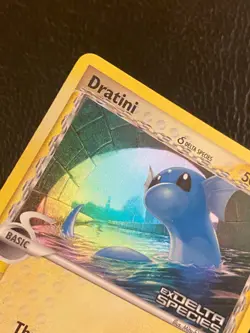 Pokemon TCG - Dratini 66/113 EX Delta Species (2005) Reverse Holo Stamp - LP - Image 4
