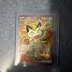 Meowth ex 121/088 Perfect Order SIR Pokemon TCG - Image 1