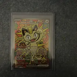 Meowth ex 121/088 Perfect Order SIR Pokemon TCG - Image 2