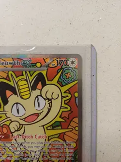 Meowth ex 121/088 Perfect Order SIR Pokemon TCG English (NM/M) - Image 2
