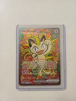 Meowth ex 121/088 Perfect Order SIR Pokemon TCG English (NM/M) - Image 4