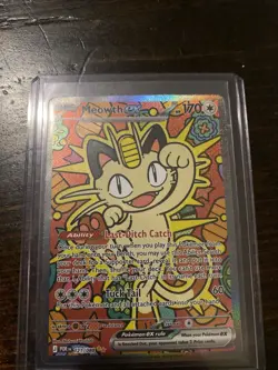 Meowth ex 121/088 Perfect Order ENGLISH Special Illustration Rare SIR Pokemon - Image 1