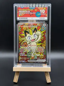 Pokemon TCG: Meowth ex 121/088 - ME Perfect Order SIR- Ace 10 - Image 1