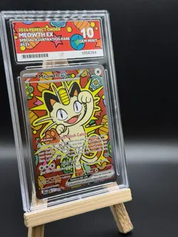 Pokemon TCG: Meowth ex 121/088 - ME Perfect Order SIR- Ace 10 - Image 2