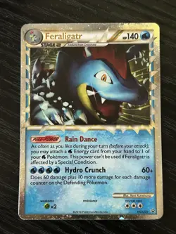 Pokemon TCG Feraligatr HGSS07 Heart Gold Soul Silver Black Star Promo Card - Image 1