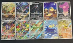 Pokemon TCG Lot Of 10 Illustration Rare Near Mint - Image 1