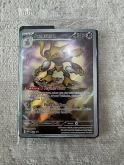 Alakazam 009 Black Star Promo Pokemon Card SEALED Near Mint - Image 1