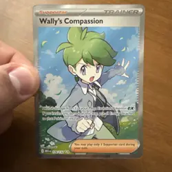 2025 Pokemon Mega Evolution Wally's Compassion #176 Near Mint - Image 1