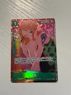 Nami Alt Art EB02-017 R Anime 25th Collection ONE PIECE Card Game Japanese NM - Image 1