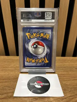 PSA 8 Machamp 8/102 Base Set 1st Edition Pokemon Card MINT - Image 3