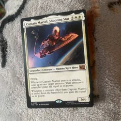 Captain Marvel, Shooting Star #589 NM Commander: Marvel Super Heroes Magic MTG - Image 4