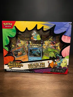 Pokemon TCG Mega Evolution Ascended Heroes First Partners Deluxe Pin Collection - Image 1