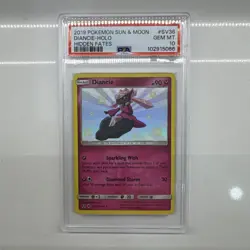 Pokemon PSA 10 GEM MT Diancie SV36/SV94 Hidden Fates Holofoil 2019 S#9833 - Image 1